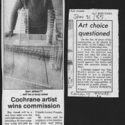 Cochrane artist wins commission