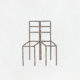 Ray Arnatt, Binary Chairs Gesso and Wood 1011 003