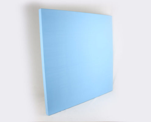 ray arnatt wall sculpture blue square 994 001